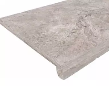 Silver Oyster Drop Face Pool Coping Tiles