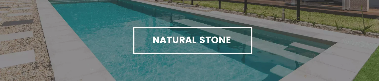 Natural stone tiles hero banner for desktop.